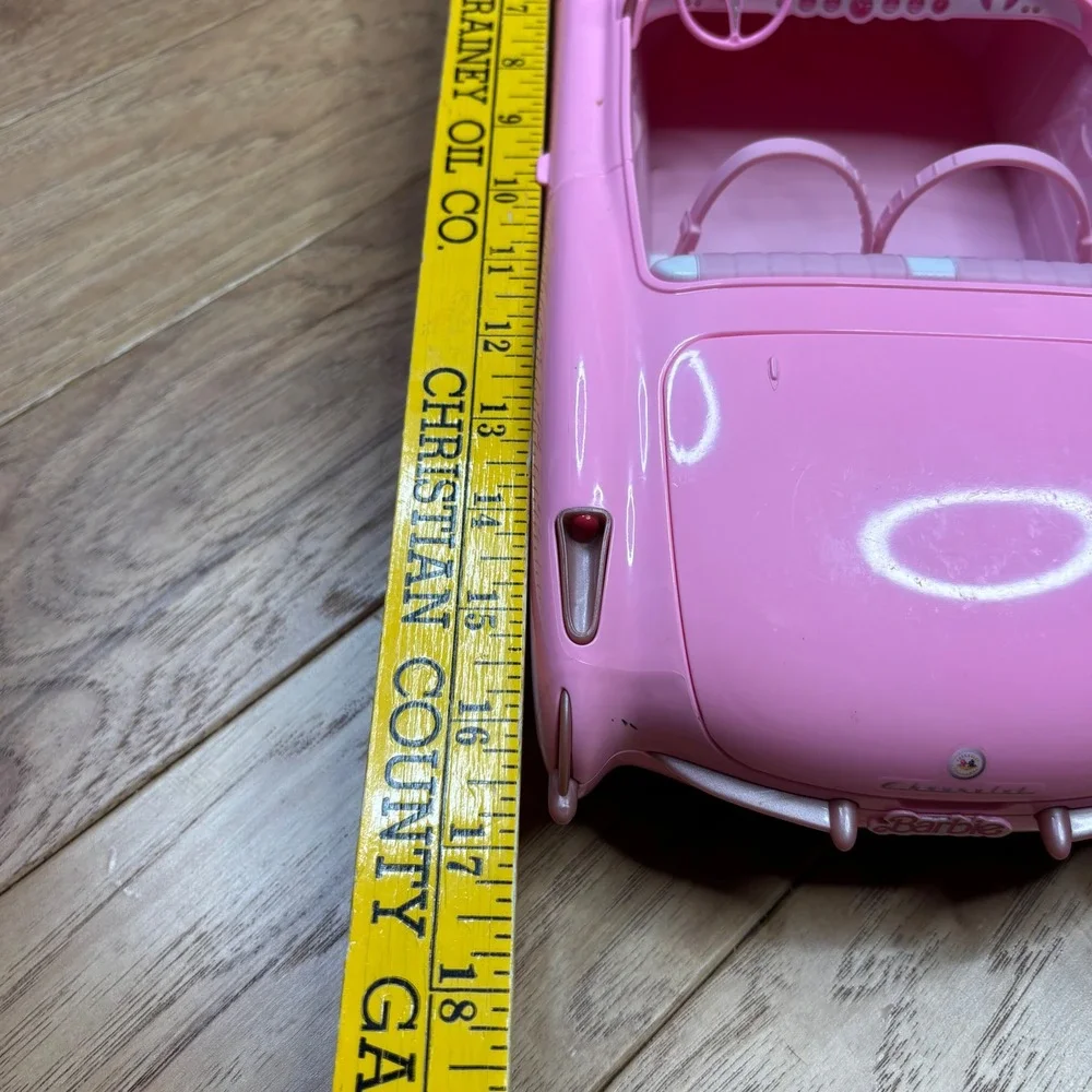 Barbie Movie Corvette RC Vehicle Pink C1 Chevrolet 2022 Mattel HPW40 No Remote